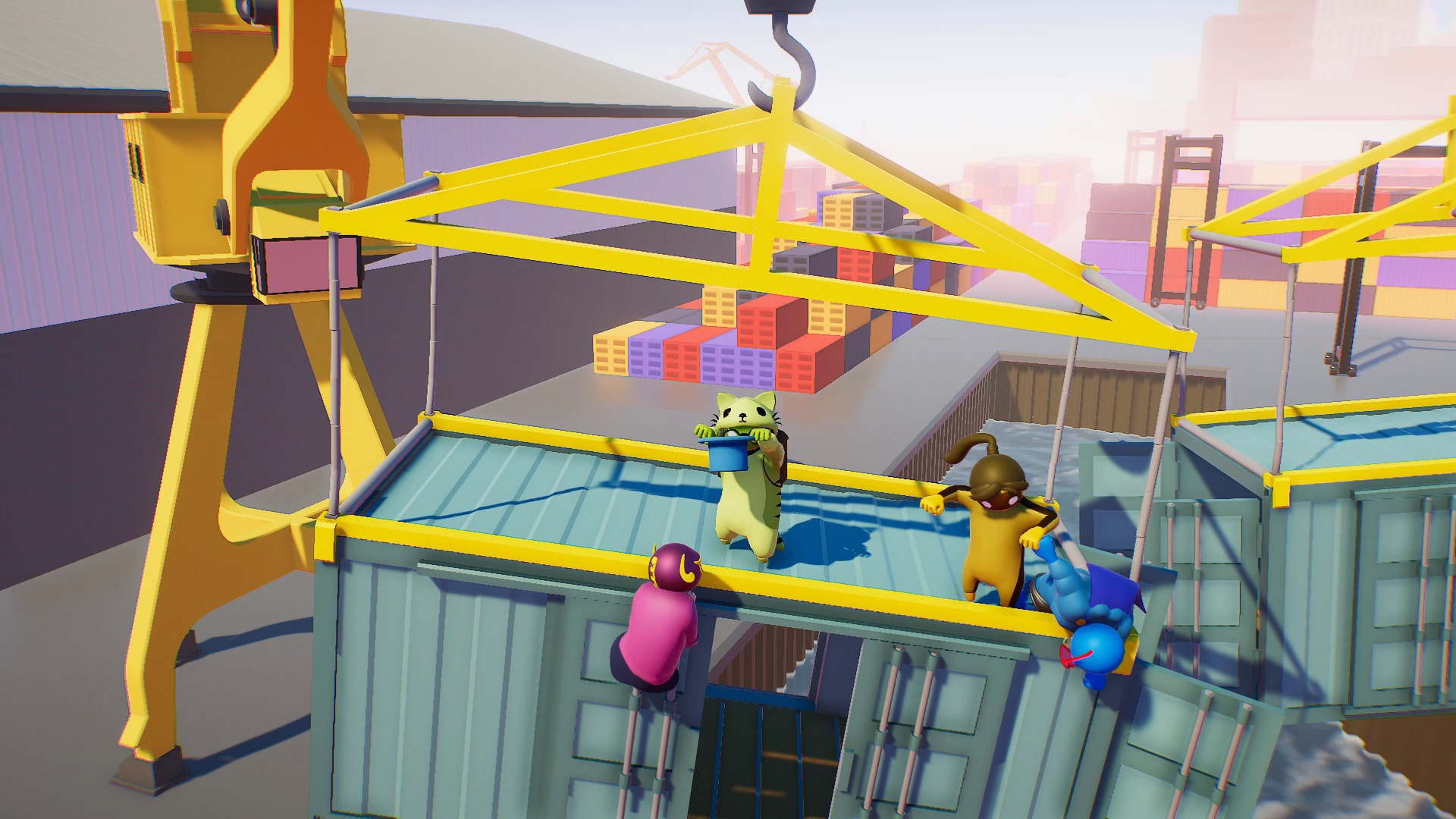 萌萌小人大乱斗/Gang Beasts/支持网络联机-文梦源码网