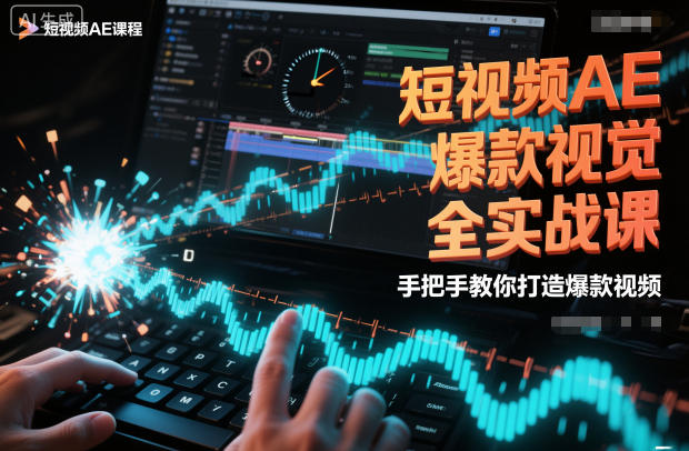 短视频AE爆款视觉全实战课，手把手教你打造爆款视频-繁星源码网