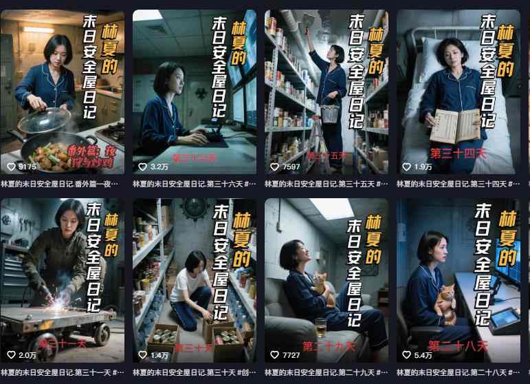 十个作品涨粉近20W！用AI制作末日安全日记连载，日入4位数，评论区爆肝求更新(附详细步骤)-繁星源码网