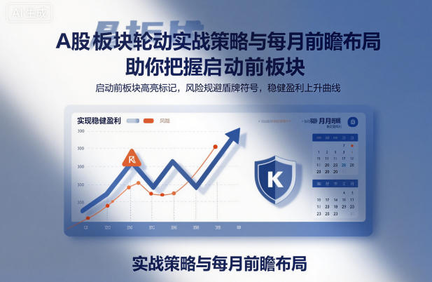 A股板块轮动实战策略与每月前瞻布局，助你把握启动前板块，规避风险，实现稳健盈利-繁星源码网