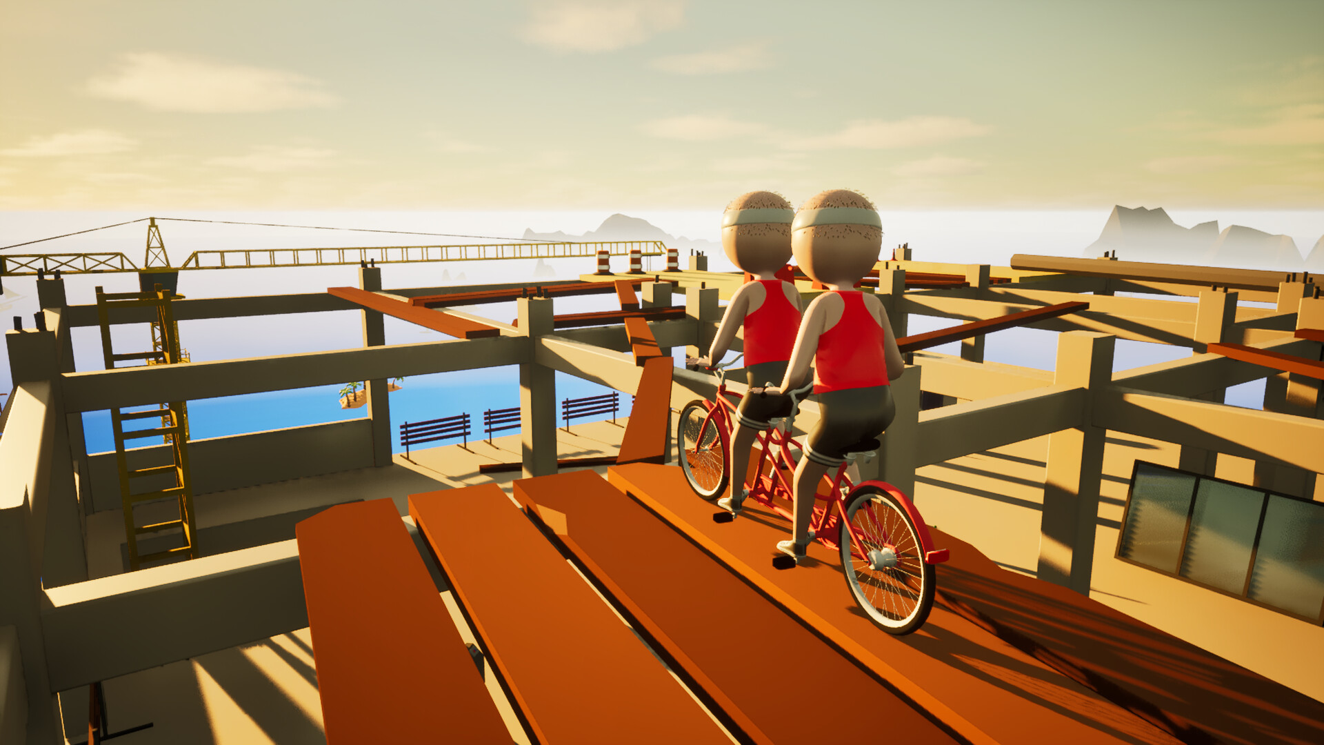 双人骑行/Try To Drive/支持网络联机-文梦源码网