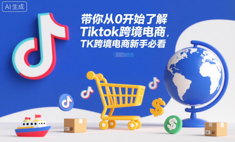 带你从0开始了解Tiktok跨境电商，TK跨境电商新手必看-繁星源码网