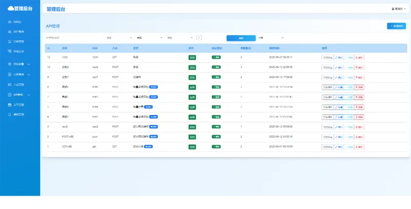 OneAPI(企业级API接口管理系统源码)-文梦源码网