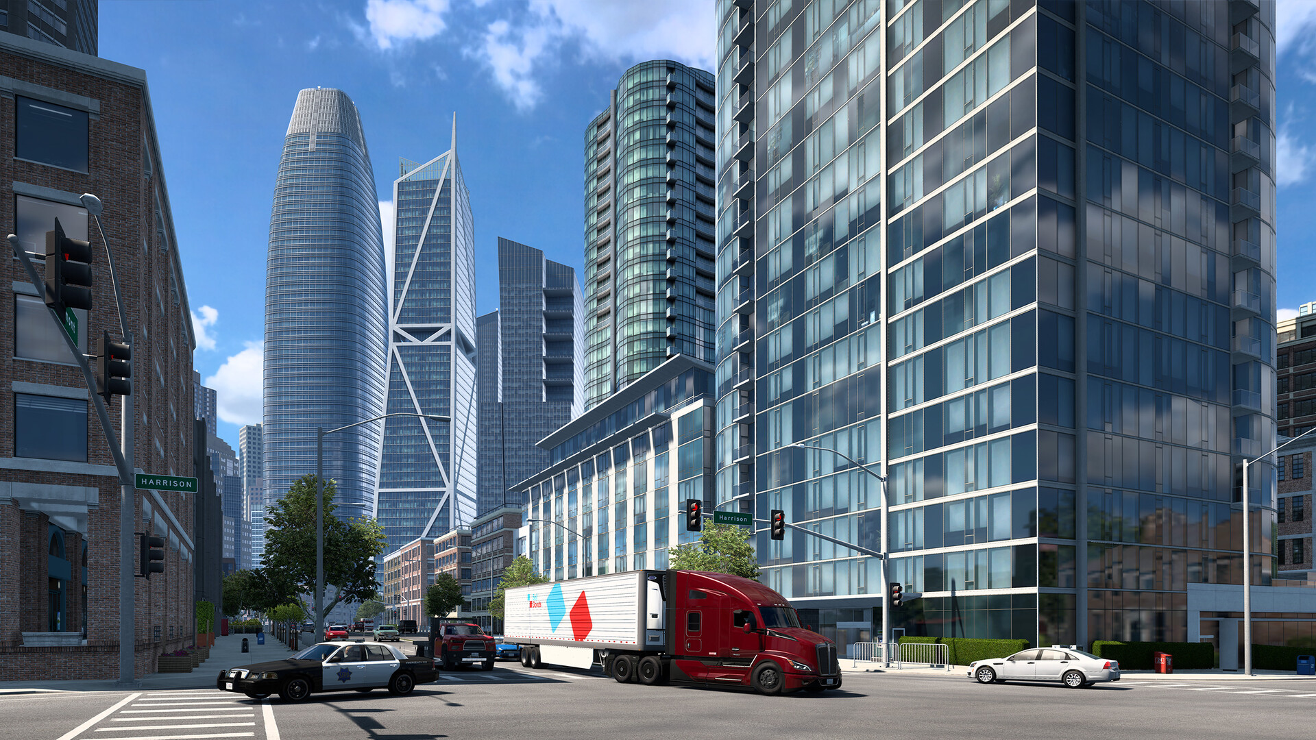 美国卡车模拟/American Truck Simulator/支持网络联机-文梦源码网