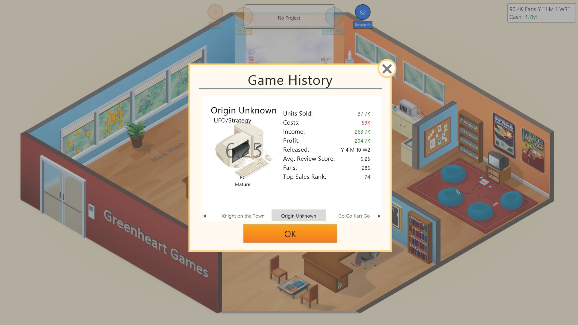 游戏开发巨头/游戏发展国/Game Dev Tycoon-繁星源码网