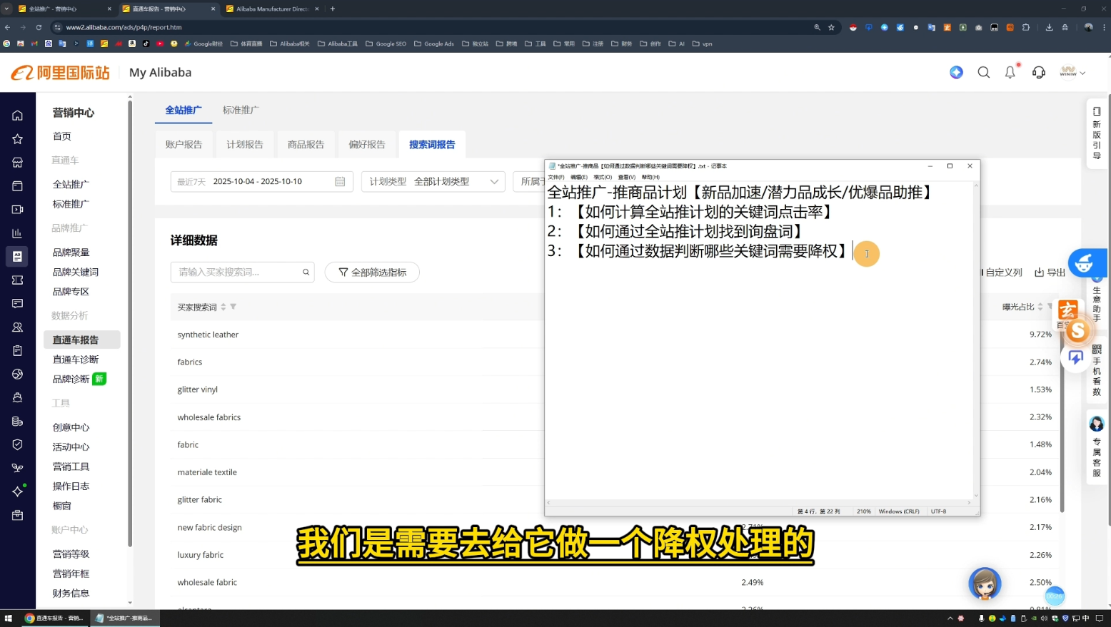 醒目老师·阿里国际站运营系列课(更新11月)-文梦源码网