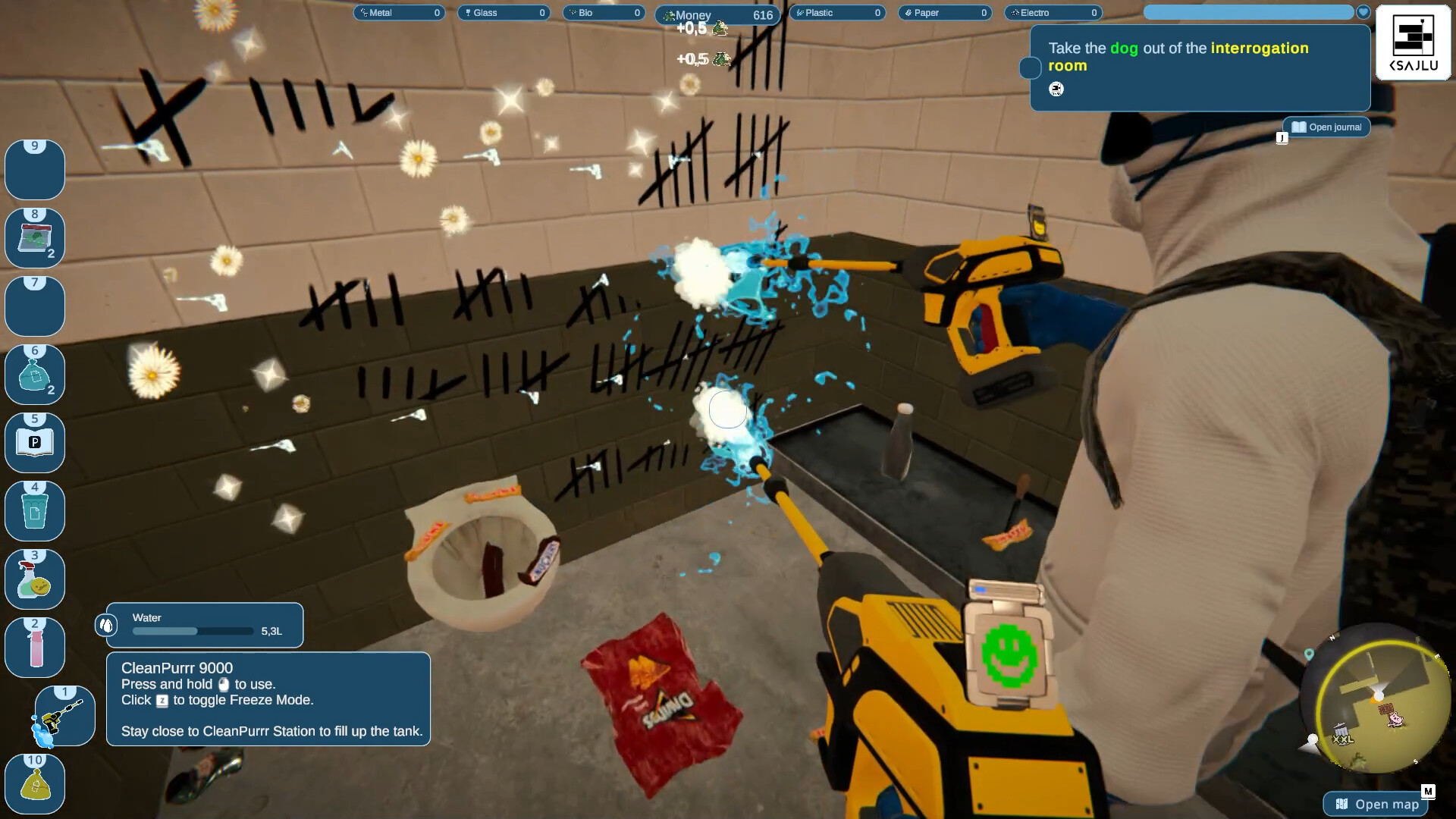 疯狂工具：清洁混乱/Purrrifiers: Cleaning Chaos – Cats & Goofylike Co-op